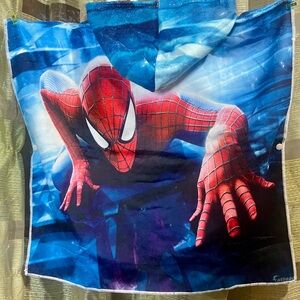 Spider-Man Hooded Beach Towel Poncho - Red & Blue